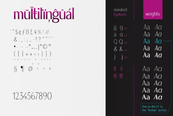 Magnisa Sans Font preview 2