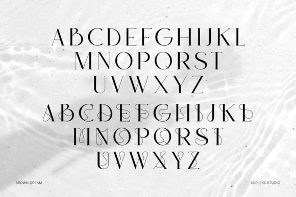 Brown Dream Font preview 4