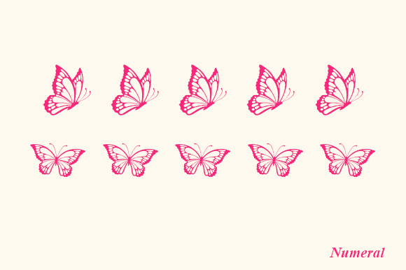 Magnolia Flower Monogram Font preview 4