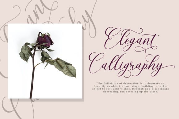 Magnolias Script Font preview 2