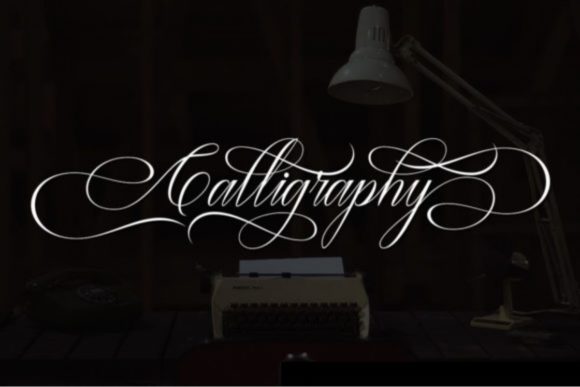 Maguero Script Font preview 4