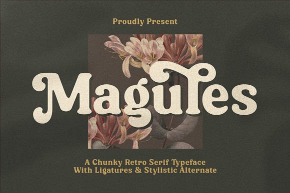 Magules Font preview 2