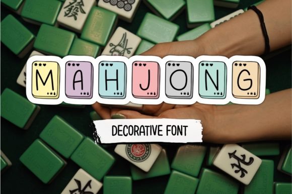 Mahjong Font