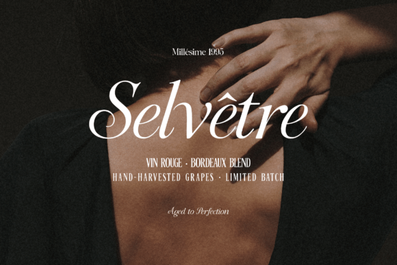 Maison Galliard Font preview 2