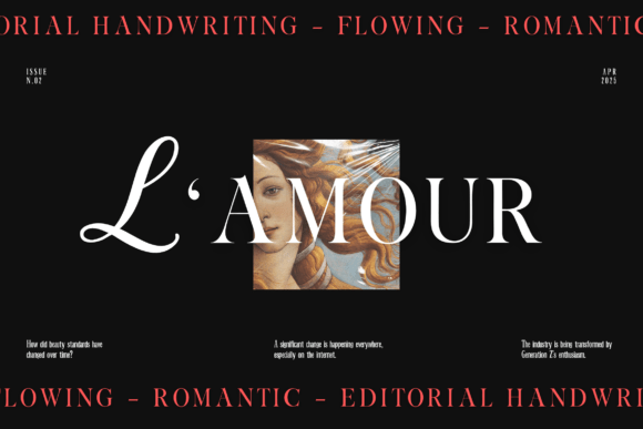 Maison Galliard Font preview 3