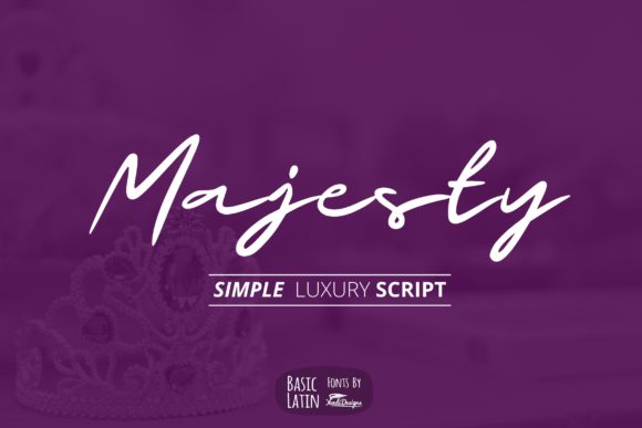 Majesty Font preview 2
