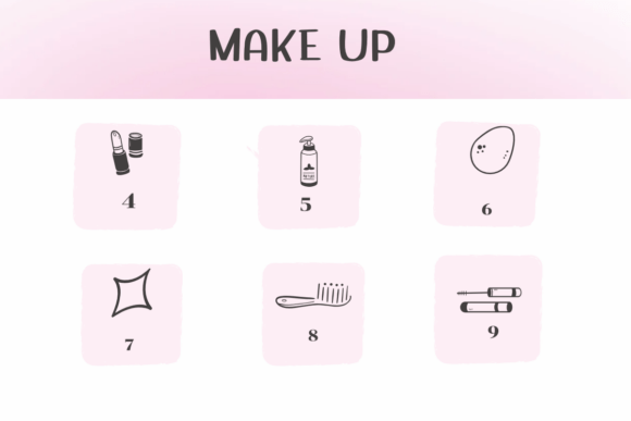 Make Up Font preview 4