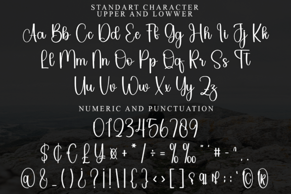 Abstrack Font preview 4