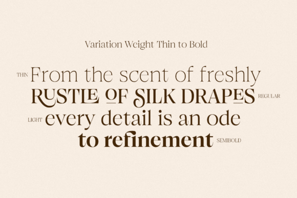 Browne De Calvin Font preview 3