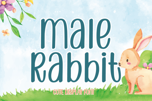 Male Rabbit Font