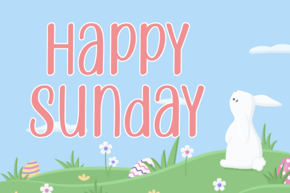 Male Rabbit Font preview 2