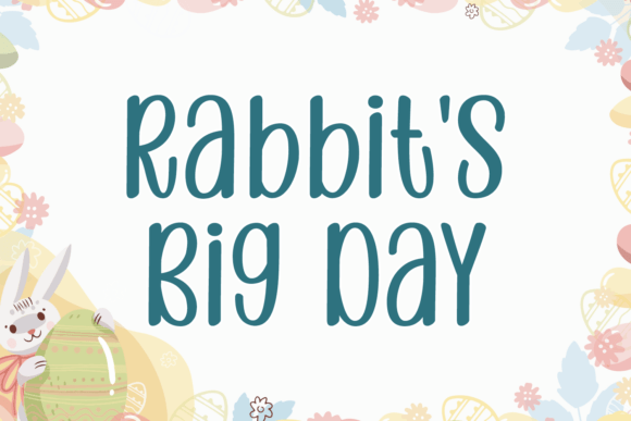 Male Rabbit Font preview 3