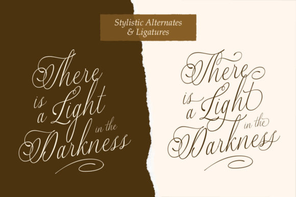 Maleryan Script Font preview 4
