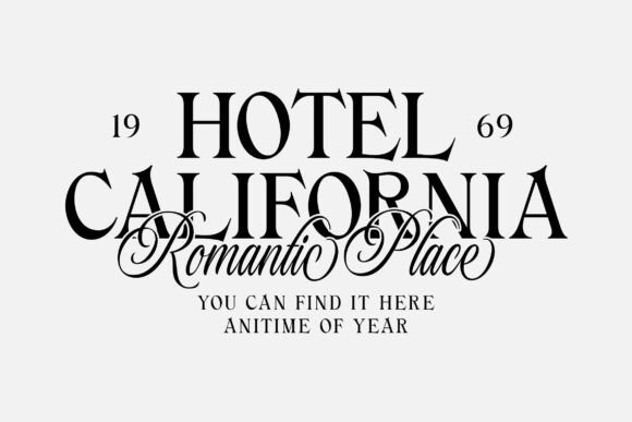 Malibu Sunday Font preview 4