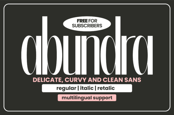 Abundra Font