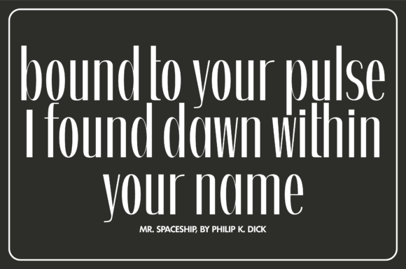 Abundra Font preview 3