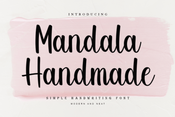 Mandala Handmade Font