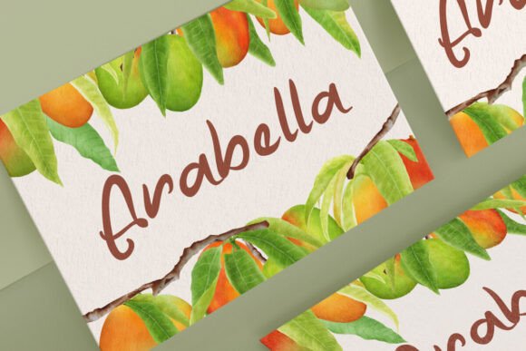 Mango Delight Font preview 2