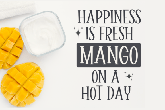 Mango Farmhouse Font preview 3