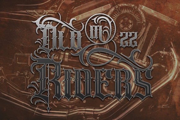 Bruised Font preview 2