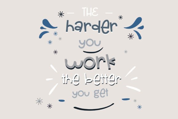 Manic Episode Font preview 4