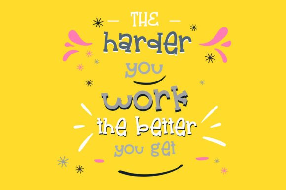 Manic Laughter Font preview 3