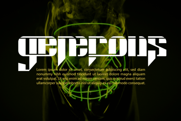 Achilles Meditation Font preview 3