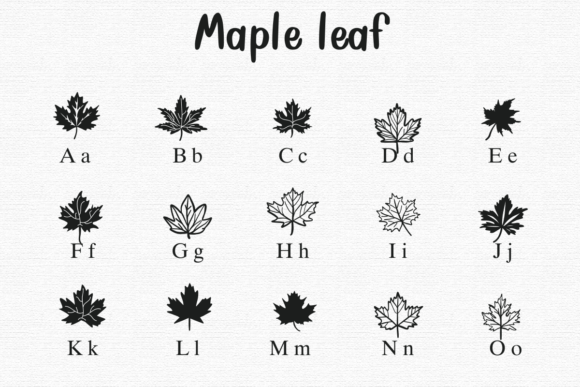 Maple Leaf Font preview 3