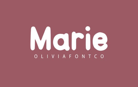Marie Font preview 2