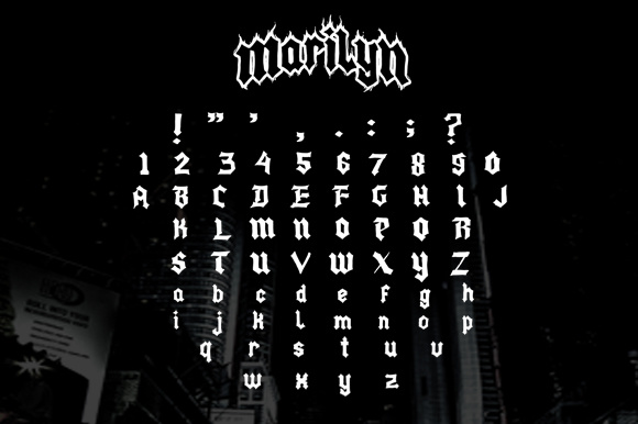 Marilyn Font preview 4