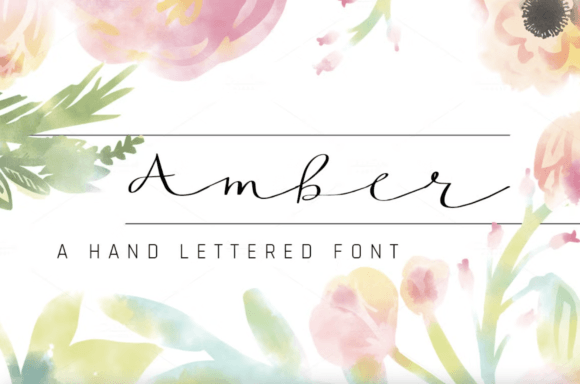 Amber Font