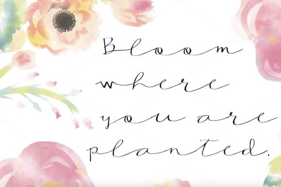 Amber Font preview 2