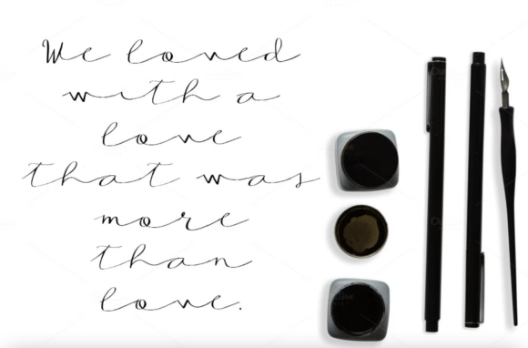 Amber Font preview 3
