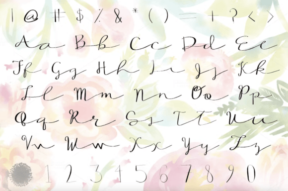 Amber Font preview 4
