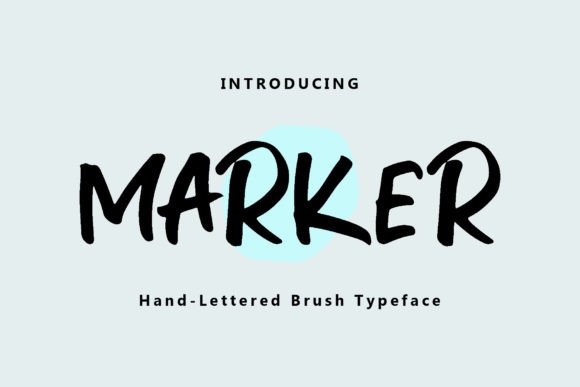 Marker Font
