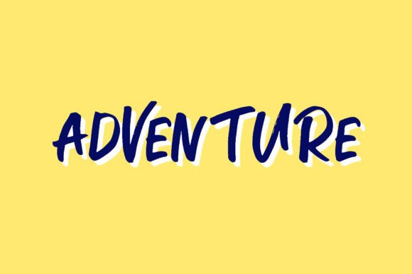 Marker Font preview 4