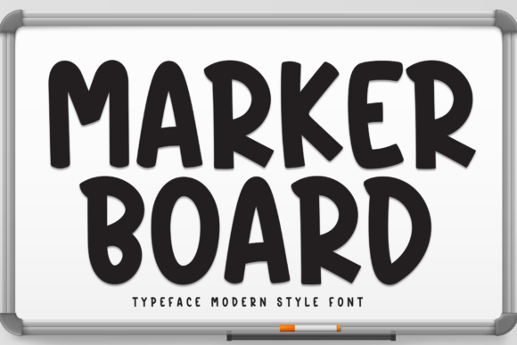 Marker Board Font