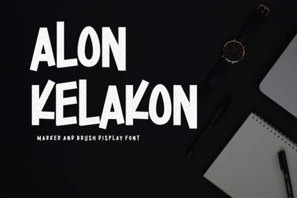 Marker Quicked Font preview 2