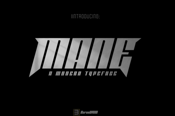 Mane Font