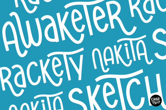 Marketine Font preview 2