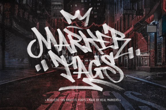 Marker Tags Font