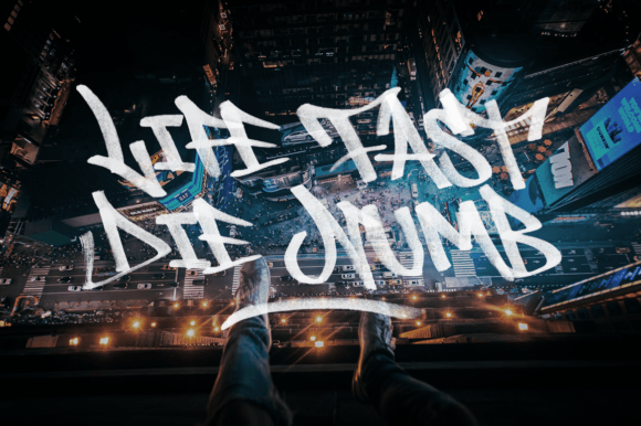 Marker Tags Font preview 3