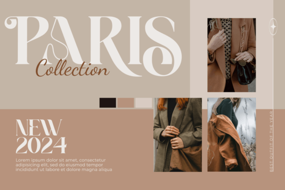 Acollia Font preview 2