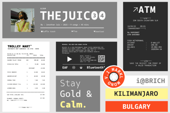 Markl Mono Font preview 3
