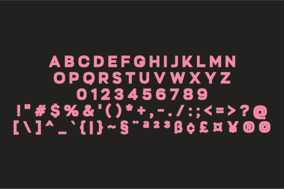 Marshmallow Font preview 4