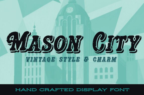 Mason City Font