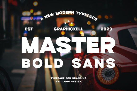 Master Bold Font