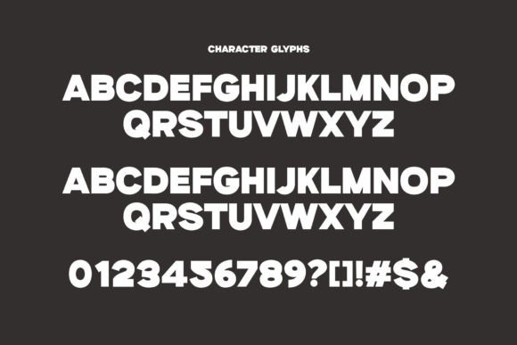 Master Bold Font preview 4