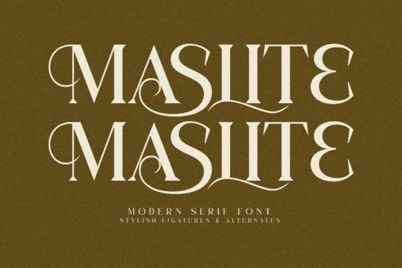 Maslite Font