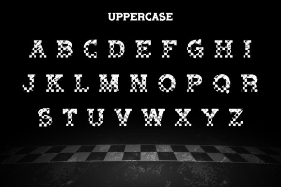 Master Racing Font preview 2
